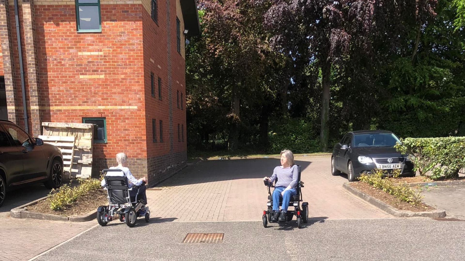 Lith tech wheelchairs being used safely